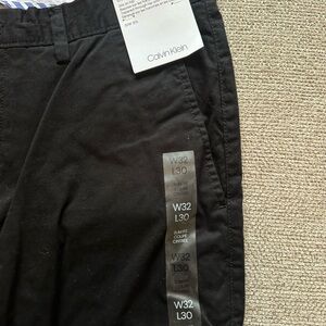 Calvin Klein Black Chino Pants